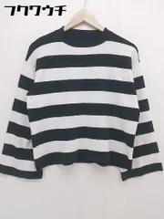 ◇ JOURNAL STANDARD コットン ニット ボーダー 長袖 セーター ブラック ホワイト レディース  【1111200001922】