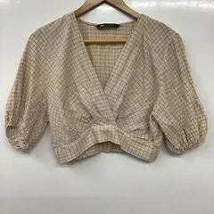 ZARA ザラ カットソー 半袖 半袖カットソー ショート丈 Vネックのサムネイル