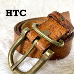 HTC エイチティーシー ベルト カービング リング付 BRASS BELT