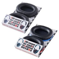 YAXI stPad Earpads for Sony MDR7506 / CD900st (1pair Black+1pair LR(Blue&Red))｜2ペアセット