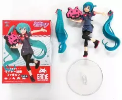 【中古】フィギュア 初音ミク(タイトー制服) 「キャラクター・ボーカル・シリーズ01 初音ミク×スペースインベーダー」 フィギュアvol.2 タイトー限定