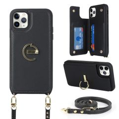 【人気商品】Max ケース Pro iphone11promaxケース アイホン11promaxケース 11 スマホケース iphone 11プロマックス iPhone ショルダー リング付き スマホショルダー レザー 肩掛け カード収納(アイフォン11pro