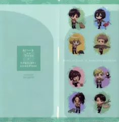 【中古】収納・携帯用アイテム 集合 チケットホルダー 「進撃の巨人×カワスイ 川崎水族館 ～巨人潜む水辺を調査せよ～」 コラボチケット購入特典