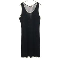 未使用FENDI ネイビーミモレ丈ワンピース フォクシーブティック Dress Portia 44080 ワンピース 40