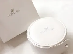 SWAROVSKI スワロフスキー アクセサリーケース ジュエリーケース ホワイト