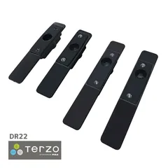 Terzo テルッツォ by PIAA ベースキャリア 車種別取付ホルダーセット 4個入 ダイレクトルーフレールタイプ ブラック スクエアーバー/TURIPA G4用 【トヨタ RAV4専用 MXAA AXAH5】 DR22のサムネイル