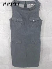 ◇ Harrods ハロッズ バックジップ ノースリーブ ミニ ワンピース サイズ2 ブラック系 レディース 【中古】 【1002800366774】のサムネイル