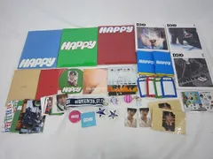  中古品 韓流 防弾少年団 BTS JIN ECHO 3種 HAPPY 3種 等 グッズセット