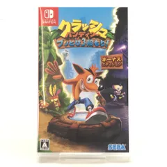□SEGA ニンテンドーSwitchソフト クラッシュ・バンディクー ブッとび3段もり! ボーナスエディション 開封品