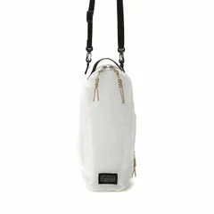 ホーボー ショルダーバッグ hobo ポーチ バッグ POWER RIP POLYESTER EXPANDABLE POUCH 2WAY エキスパンバブル メンズ レディース HB-BG3105 ホワイトのサムネイル
