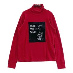 サイズ：2 DANCE WITH DRAGON ダンスウィズドラゴン  タートルネック 長袖Tシャツ チビドラ レッド系 [240101496909] ゴルフウェア レディース ストスト サイズ：2 DANCE WITH DRAGON ダンスウィズドラゴン