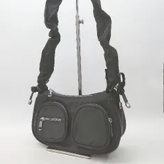 ◇ Θ mily biletミウィビレット ポケット2 ミニショルダーバッグ ブラック系 レディース E  【1506130002130】