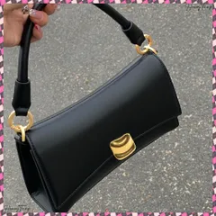 送料無料 スクエア2way ハンドバッグ 韓国風 レディース 手提げバッグ 斜めがけ PUレザーかばん おしゃれ オフィス カジュアル レトロ 上品合皮 ショルダーバッグ コンパクトバッグ 肩掛けバッグ レディースバッグ黒