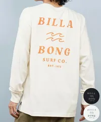 【ムラスポ公式】新品 BILLABONG ビラボン 長袖 Tシャツ ロンT メンズ バックプリント ONE TIME BF012-050