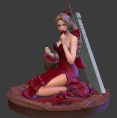 ファイナルファンタジー エアリス・ゲインズブール ガレージキット ① 1/8 ガレージキット フィギュア 未塗装 FF エアリス・ゲインズ