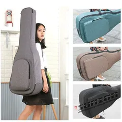 新品 ギターケース ギグバッグ アコギケース セミハードケース アコースティックギターケース41インチ クッション付き 2WAY リュック型 手提げ kkk