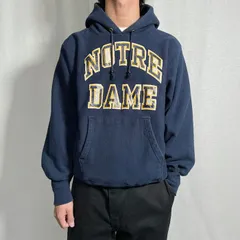 80年代 USA製 Champion チャンピオン REVERSE WEAVE リバースウィーブ トリコタグ アーチロゴ 2段プリント スウェットパーカー メンズM 