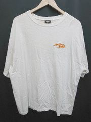 ◇ FREAK'S STORE フリークスストア バックプリント 半袖 Tシャツ カットソー サイズL ホワイト メンズ P  【1406180055516】