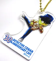 【中古】キーホルダー 江戸川コナン(コミックス73巻表紙イラスト) 「名探偵コナン 連載30周年記念カフェ アクリルキーホルダーB」