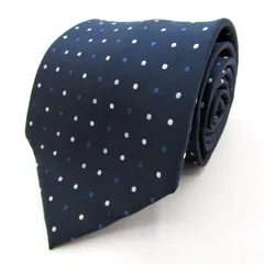 タカキュー ブランド ネクタイ ドット PO  メンズ ネイビー TAKA Q 【中古】