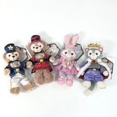 ダッフィー フレンズ くるみ割り人形 ぬいぐるみバッジ タグ付き 4体