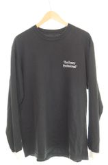 エンノイ The Ennoy Professional ロゴ プリント 長袖Tシャツ 黒 SS20BRENCT06AM ロンT ブラック Lサイズ 103MT-2355