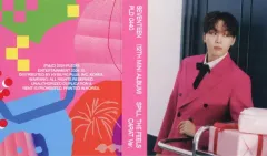 【中古】フォトフレーム・アルバム [単品] スングァン(SEVENTEEN) ハードカバーバインダー 「CD SPILL THE FEELS CARAT Ver.」 封入特典