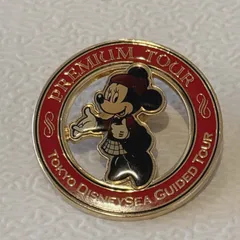 ディズニーリゾート ディズニーシー ミニー プレミアムツアー ピンバッジ