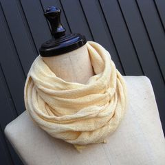 ［scarf19］サマンサモスモスticklish.ticklish by SM2　クリーム色のスカーフ・ストール