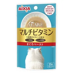 【同梱不可】【24個セット】アイシア iCAREマルチビタミンまぐろペースト35gのサムネイル