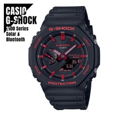 【即納】CASIO カシオ G-SHOCK Gショック タフソーラー モバイルリンク ブラック＆レッド GA-B2100BNR-1A 腕時計 メンズ