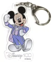 【中古】キーホルダー ミッキーマウス アクリルキーホルダー 「Happyくじ ディズニー100」 G賞