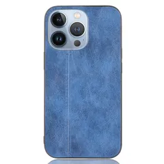 iPhone14 Pro Max ケース アイフォン14 プロマックス  レザー 薄型 ソフト ケース 【Color】 ネイビー