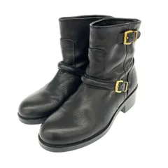 AU BANNISTER オゥバニスター 表記サイズ:36 ショート ブーツ  ブラック  レザー レディース　240001137932