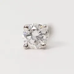 鑑定書つき・新品仕上げ】0.46ct ティファニー ソリティア ダイヤ ピアス