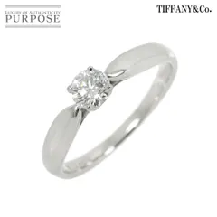 美品 Tiffany & Co. エンゲーリング ダイヤモンド　0.25カラット 0.25カラットの指輪を購入しました。輝きがとても強く、指輪を