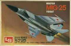 【中古】プラモデル 1/144 ミグ25 「ジェット機シリーズ」 [A113]のサムネイル