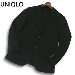 UNIQLO ユニクロ 春夏★ SLIM FIT コンフォート テーラード ジャケット Sz.S メンズ 黒