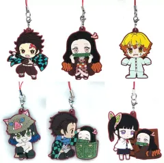 【中古】雑貨 全6種セット ラバーマスコット 「ガシャポンくじ 鬼滅の刃 あそーと」 B賞