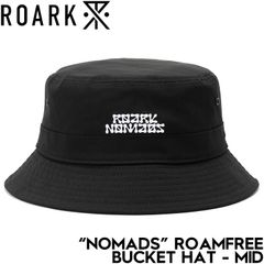 バケットハット 帽子 THE ROARK REVIVAL ロアークリバイバル NOMADS ROAMFREE BUCKET HAT RHJ1105-BLK 日本代理店正規品のサムネイル