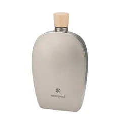Snow Peak - 新品　未使用品　snow peakスノーピーク チタンスキットルM Snow peak (スノーピーク) スキットル チタンスキットルM ケース