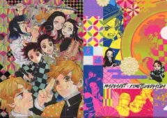 【中古】クリアファイル 集合(原作イラスト) A5スペシャルクリアファイル2枚セット 「鬼滅の刃」 マーガレット 2019年8月号付録