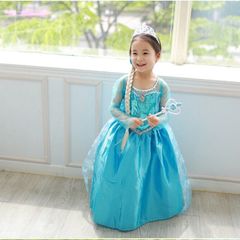 子供用エルサドレス衣装　アナと雪の女王　コスプレ・ハロウィン