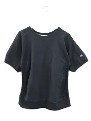 チャンピオン CHAMPION 半袖 リバースウィーブ 単色タグ 復刻 USA製 L ネイビー スウェット トレーナー トップス