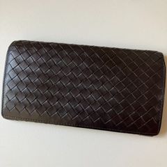 綺麗 ボッテガヴェネタ 編み込み 長財布 - メルカリ