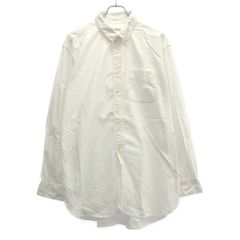 Engineered Garments エンジニアドガーメンツ オックスフォードボタンダウンシャツ  ホワイト M