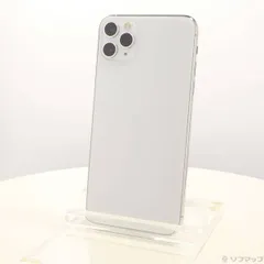 〔中古品〕 iPhone11 Pro Max 256GB シルバー MWHK2J／A SIMフリー【344】