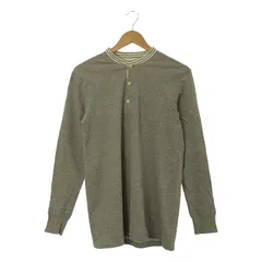 eye JUNYA WATANABE COMME des GARCONS MAN / アイジュンヤワタナベ マン | × Merz b. Schwanen 別注 バックロゴ プリント ヘンリーネック カットソー | 4 | グレー | メンズ