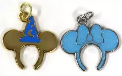 【中古】雑貨 ミッキーカチューシャ＆ミニーカチューシャ 「ディズニー Disney Blue Ever After  チャーム」 東京ディズニーリゾート限定