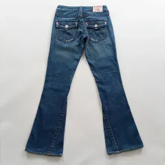 TRUE RELIGION(トゥルーレリジョン) デニム サイズ 26 ジョイ ブーツカット ウォッシュ レディース A7105
